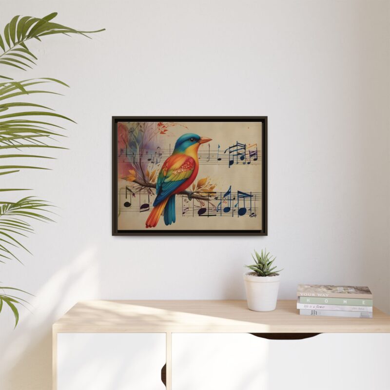 Modern Minimalist Music Art Featuring Birds and Nature - Image 85