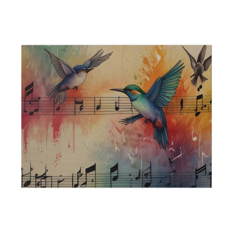 Vibrant Digital Abstract Art with Nature and Bird Elements - Image 6