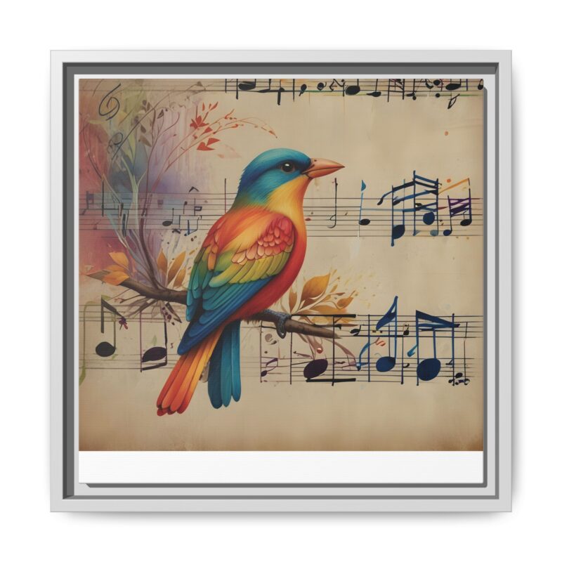 Modern Minimalist Music Art Featuring Birds and Nature - Image 138