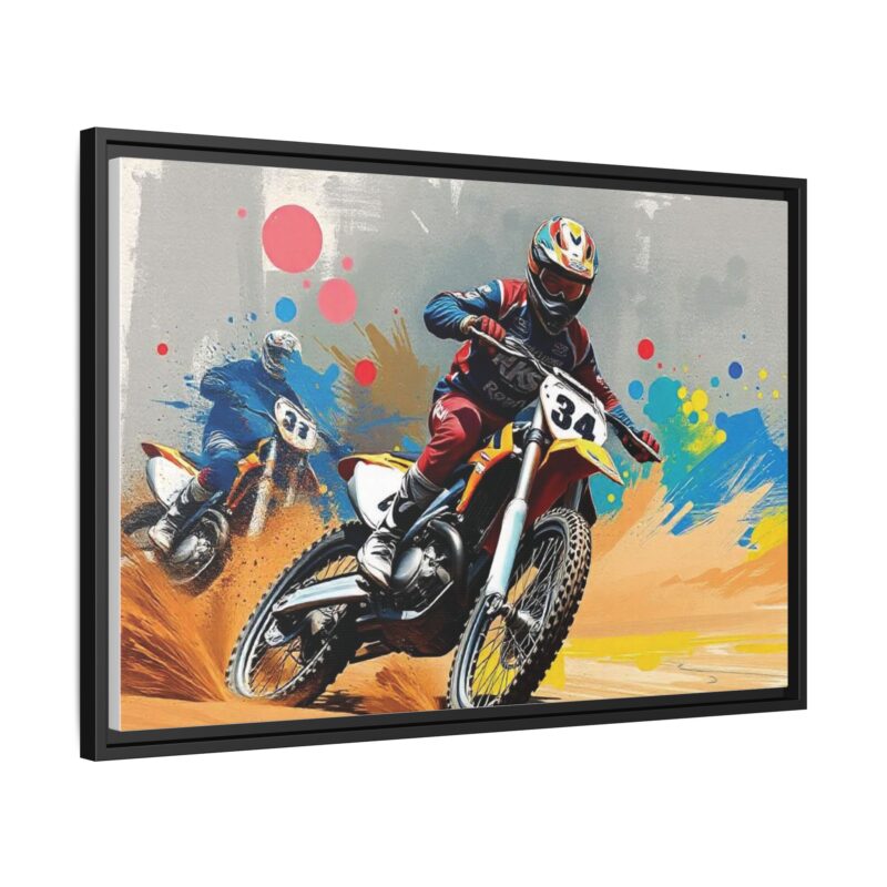 Canvas Wall Art Motocross Rider - Image 27