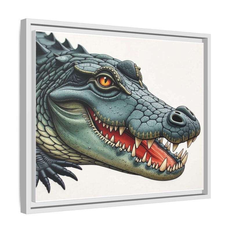 Canvas Print - Alligator Head Close-Up - Image 71