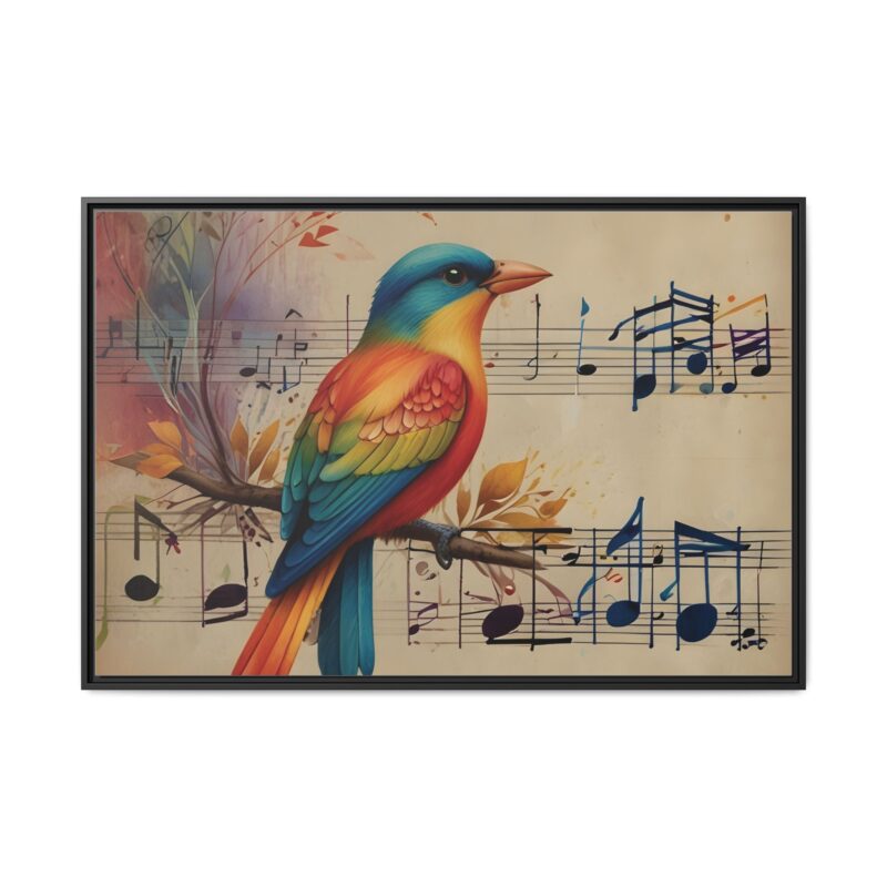 Modern Minimalist Music Art Featuring Birds and Nature - Image 38
