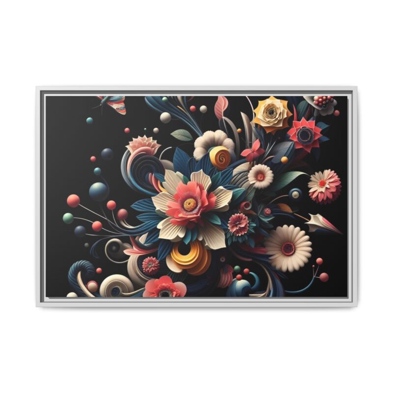 Elevate Your Space with Stunning Floral Abstract Wall Art - Image 98