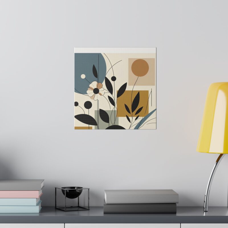 Pop Floral Abstract art on Canvas A Bold and Vibrant Statement - Image 80