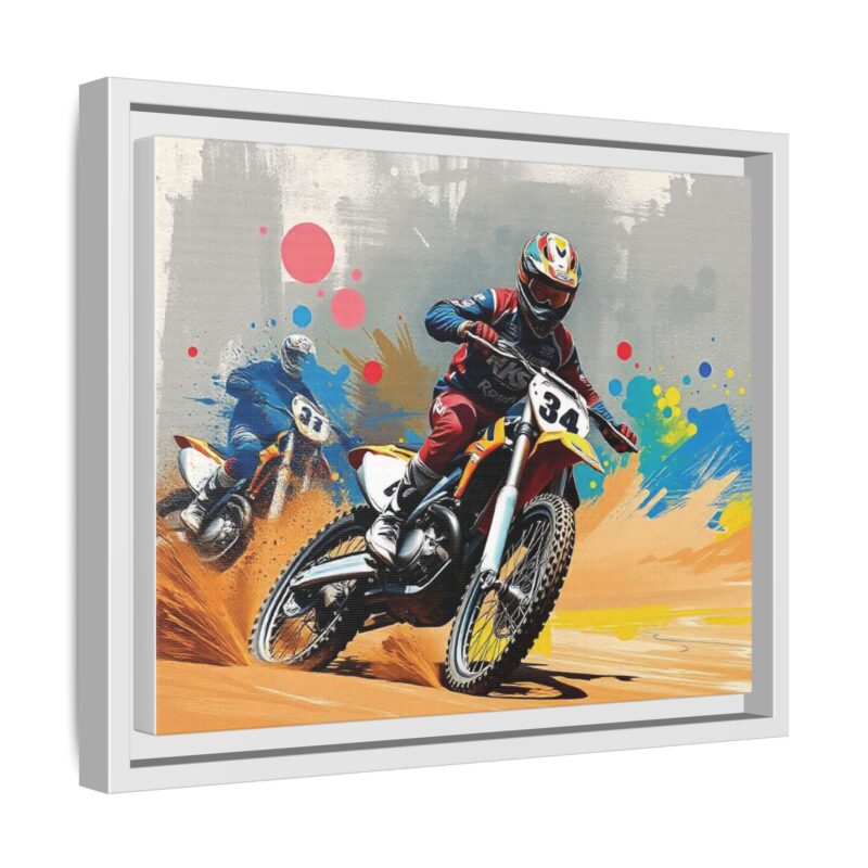 Canvas Wall Art Motocross Rider - Image 55