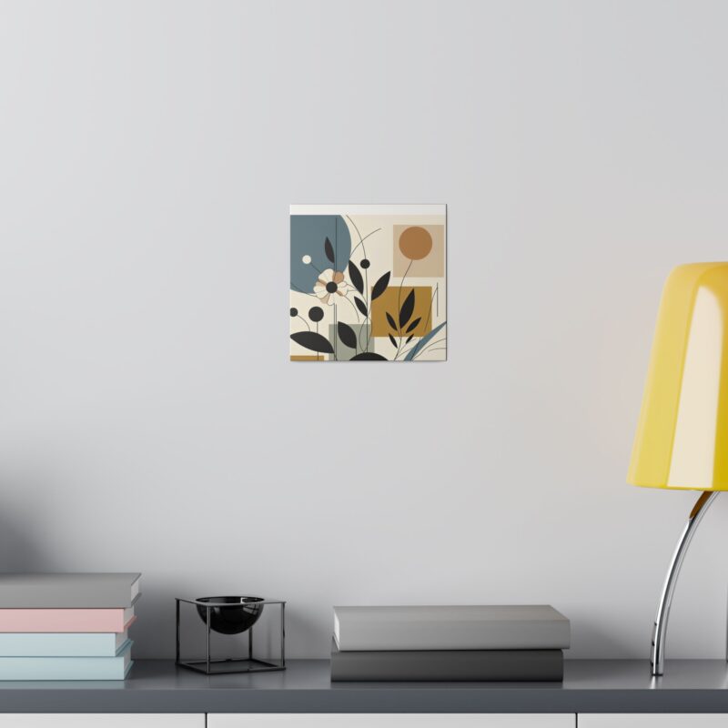 Pop Floral Abstract art on Canvas A Bold and Vibrant Statement - Image 76