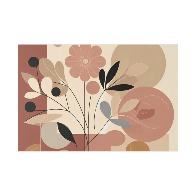 Floral Pop: Canvas Art a Modern Twist on a Classic Theme - Image 2