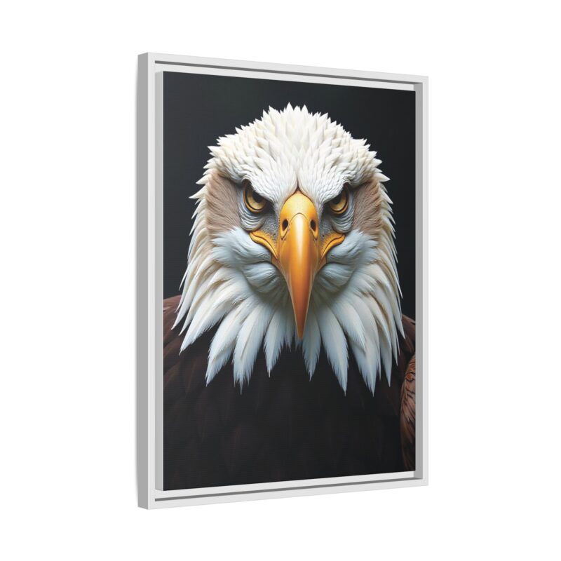 Canvas Art Print on Intense Stare of the Bald Eagle - Image 71