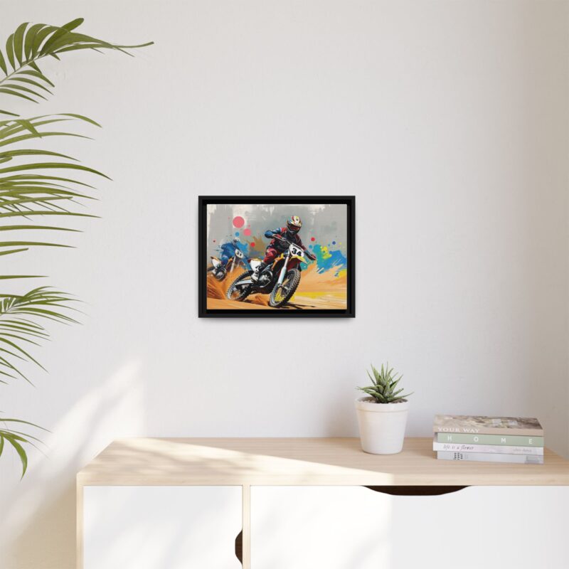 Canvas Wall Art Motocross Rider - Image 16