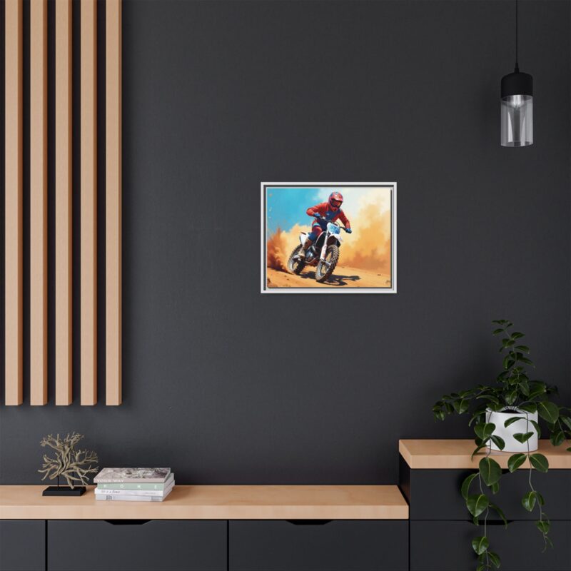 Wall Art  thrilling energy of motocross racing - Image 60