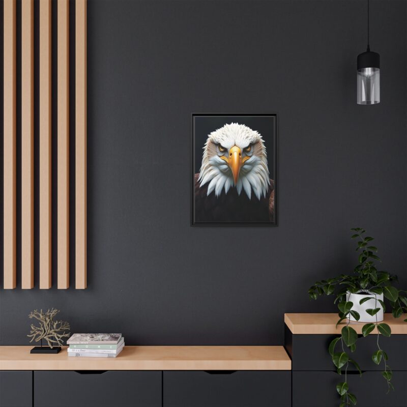 Canvas Art Print on Intense Stare of the Bald Eagle - Image 21