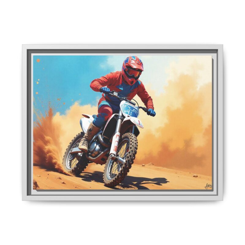 Wall Art  thrilling energy of motocross racing - Image 50