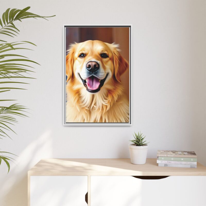 Canvas Art Print - Golden Retriever Dog - Image 87