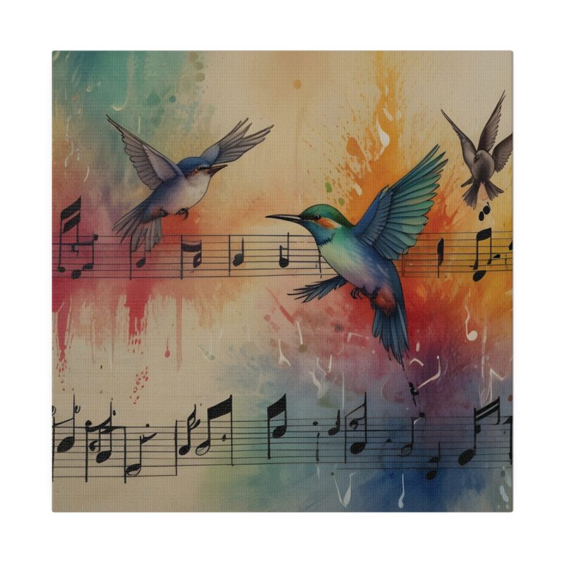 Vibrant Digital Abstract Art with Nature and Bird Elements - Image 81