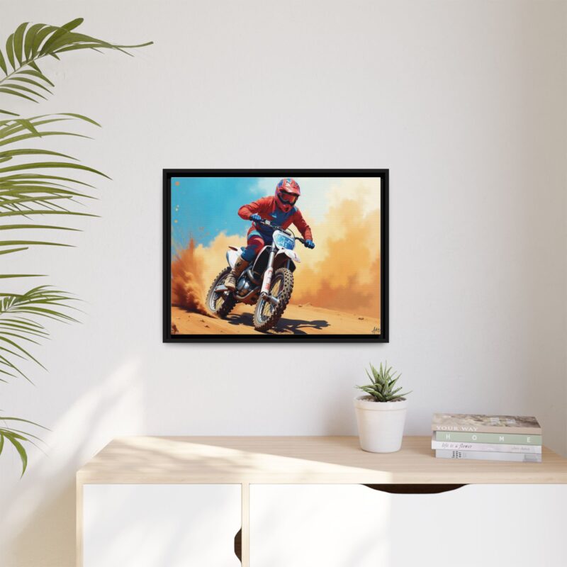 Wall Art  thrilling energy of motocross racing - Image 21