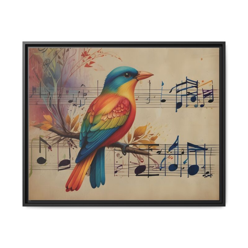 Modern Minimalist Music Art Featuring Birds and Nature - Image 158