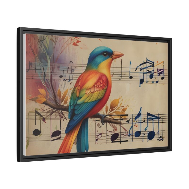 Modern Minimalist Music Art Featuring Birds and Nature - Image 3