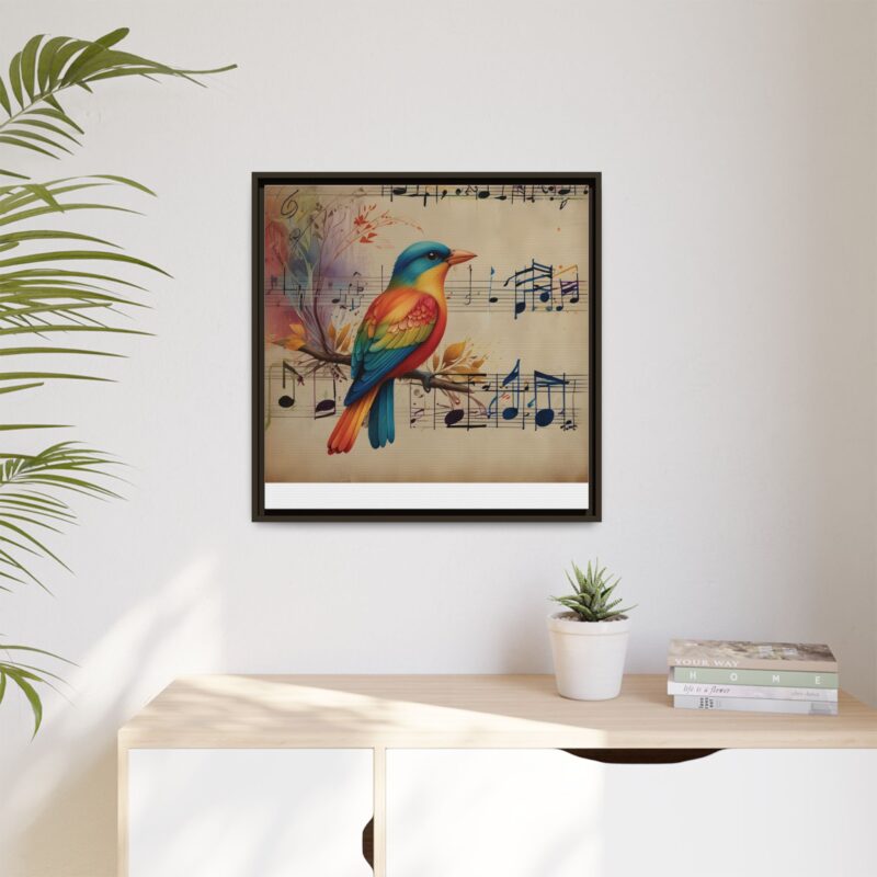 Modern Minimalist Music Art Featuring Birds and Nature - Image 141