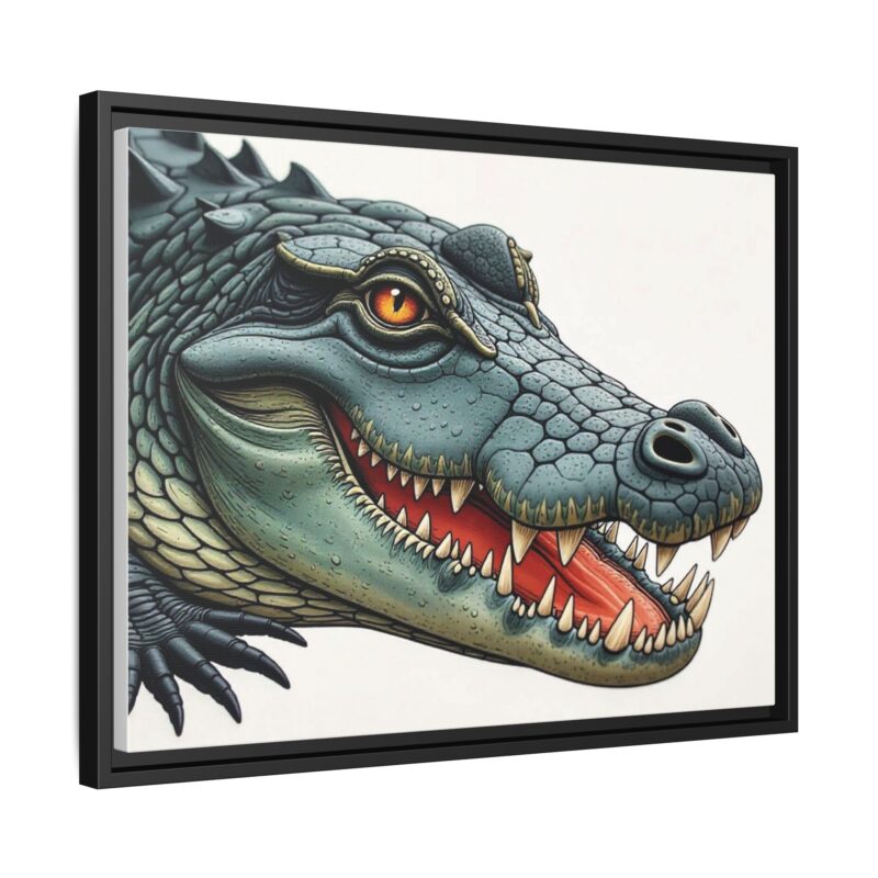 Canvas Print - Alligator Head Close-Up - Image 23