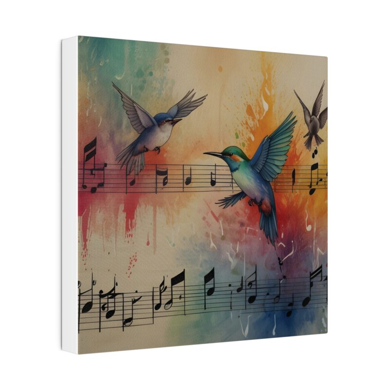 Vibrant Digital Abstract Art with Nature and Bird Elements - Image 78