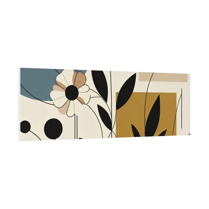 Pop Floral Abstract art on Canvas A Bold and Vibrant Statement - Image 74