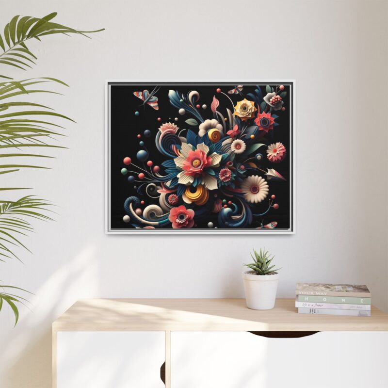 Elevate Your Space with Stunning Floral Abstract Wall Art - Image 165