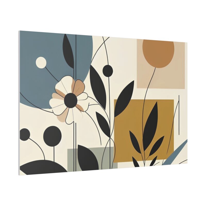 Pop Floral Abstract art on Canvas A Bold and Vibrant Statement - Image 39
