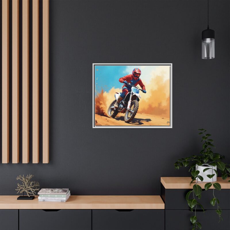 Wall Art  thrilling energy of motocross racing - Image 94