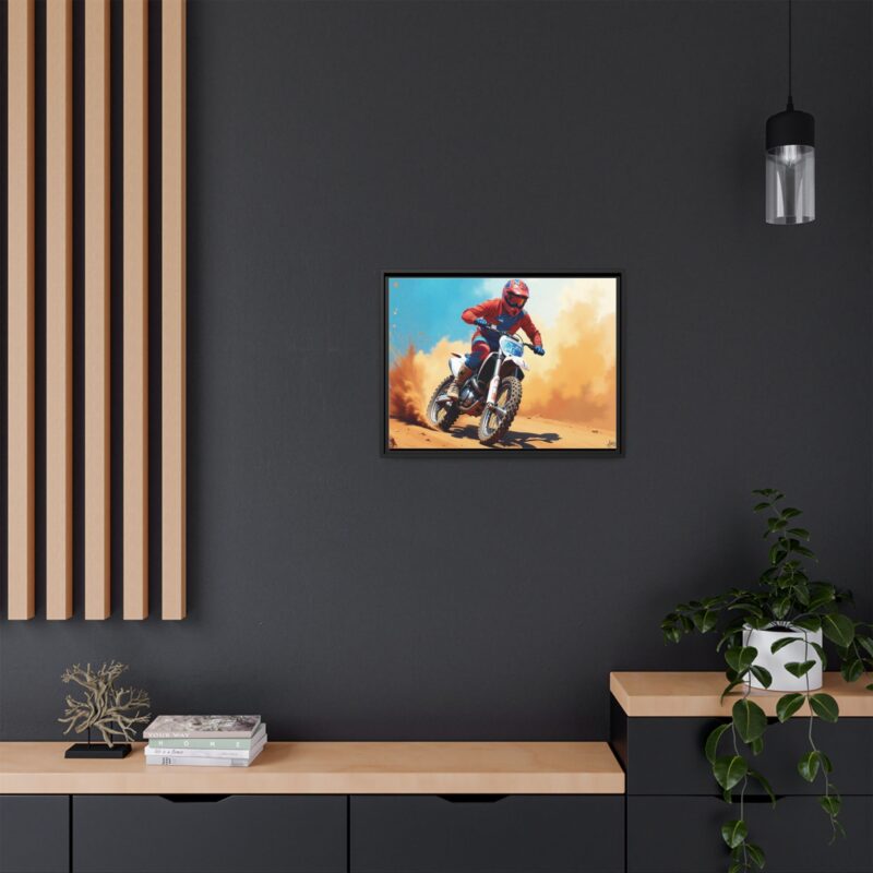 Wall Art  thrilling energy of motocross racing - Image 24