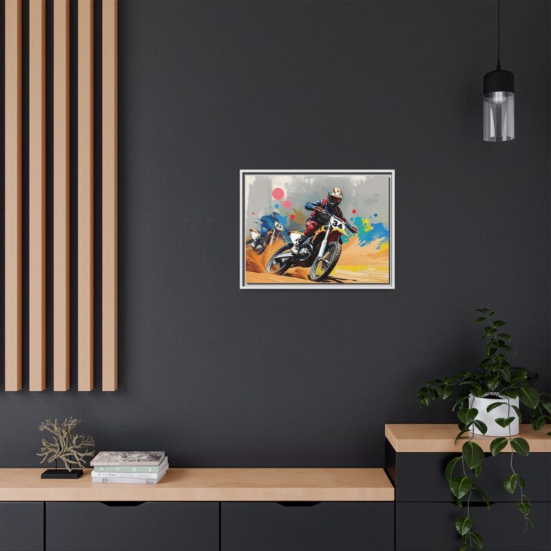 Canvas Wall Art Motocross Rider - Image 77