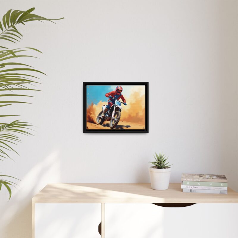 Wall Art  thrilling energy of motocross racing - Image 13