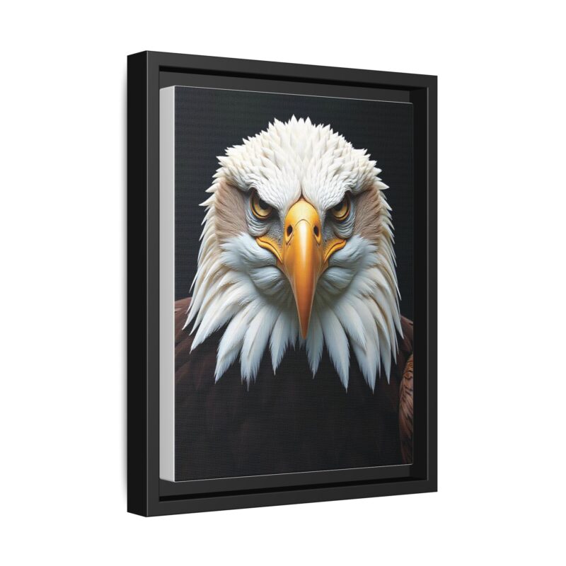 Canvas Art Print on Intense Stare of the Bald Eagle - Image 7