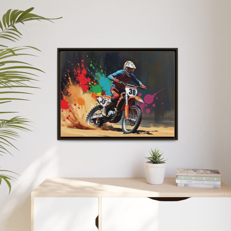 Matte Canvas, Framed (Multi-color) - Image 90