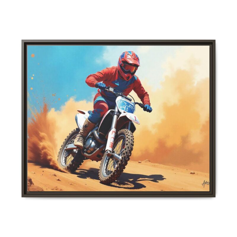 Wall Art  thrilling energy of motocross racing - Image 88