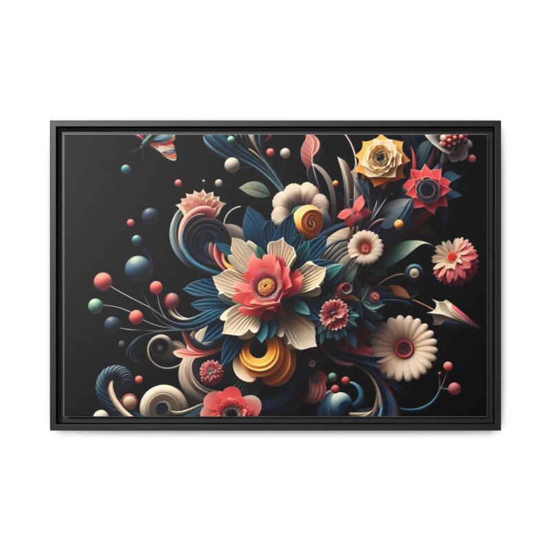 Elevate Your Space with Stunning Floral Abstract Wall Art - Image 2