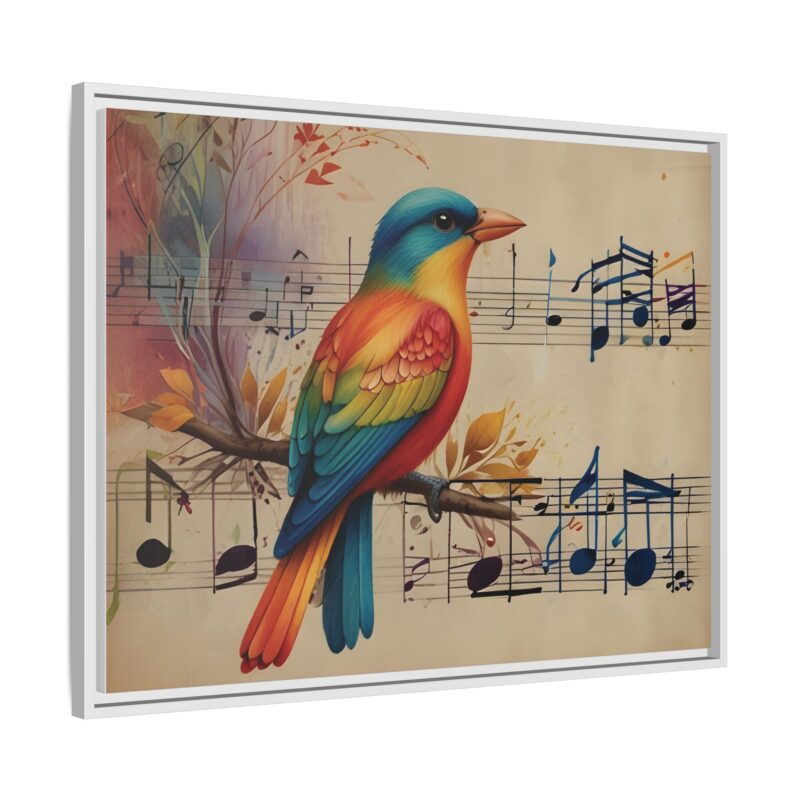Modern Minimalist Music Art Featuring Birds and Nature - Image 114