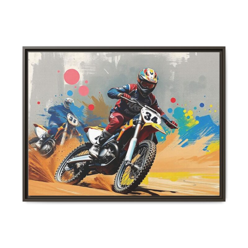 Canvas Wall Art Motocross Rider - Image 90