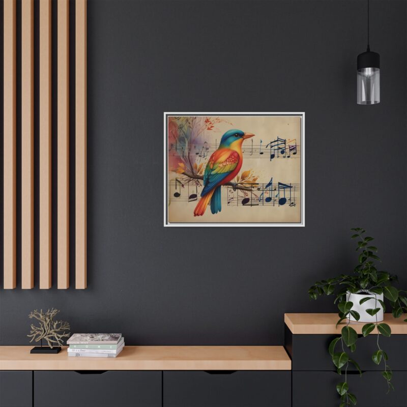 Modern Minimalist Music Art Featuring Birds and Nature - Image 168