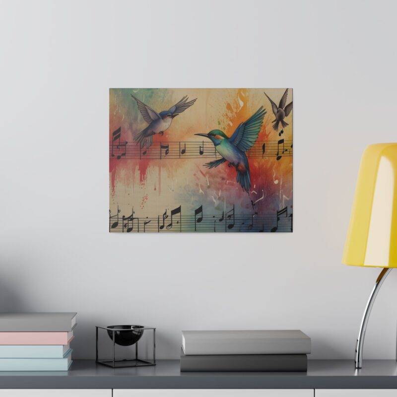 Vibrant Digital Abstract Art with Nature and Bird Elements - Image 9