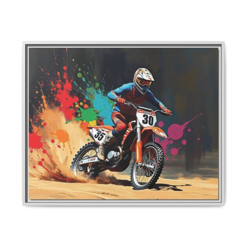 Matte Canvas, Framed (Multi-color) - Image 129