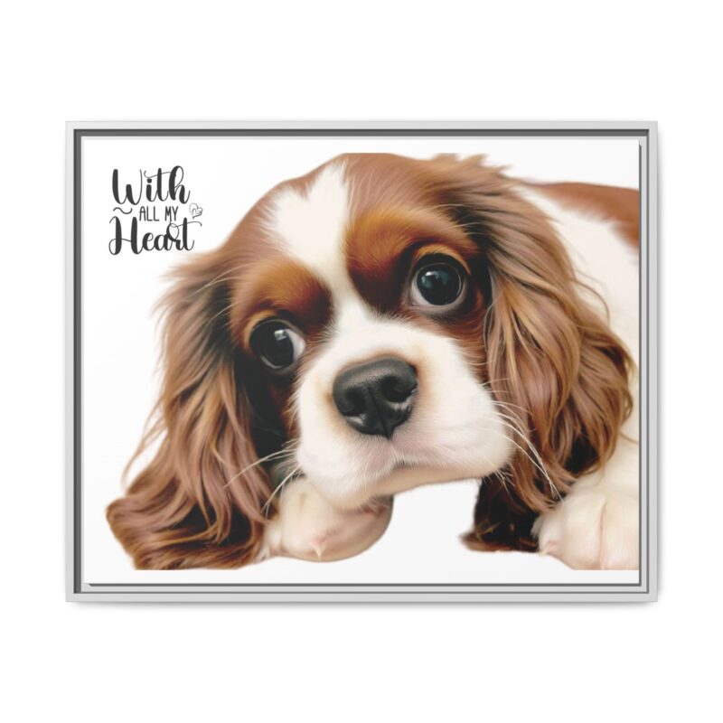 Canvas Art Print Cavalier King Charles Spaniel - Image 128