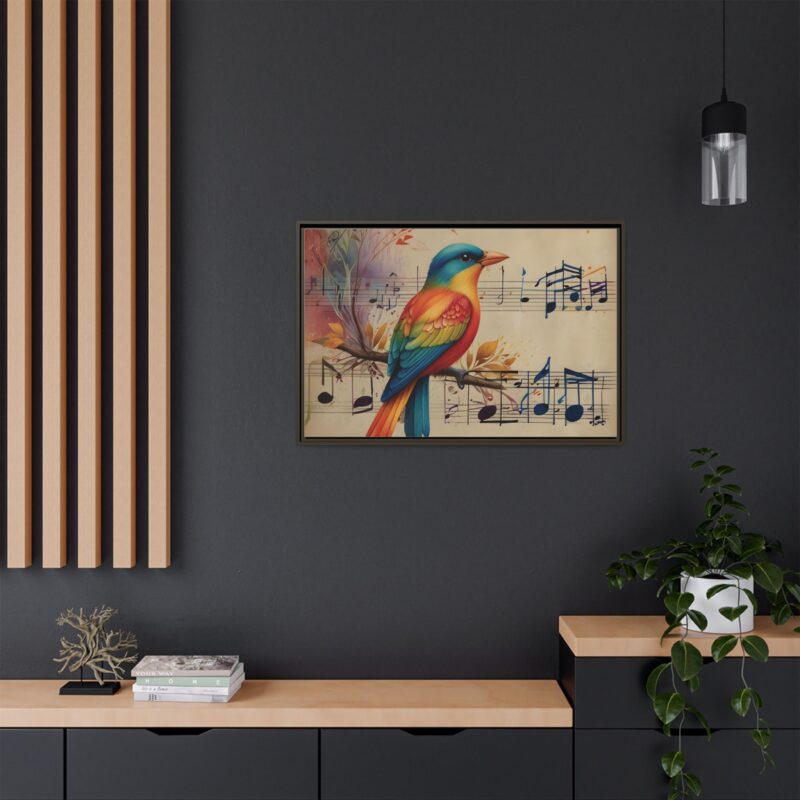 Modern Minimalist Music Art Featuring Birds and Nature - Image 111