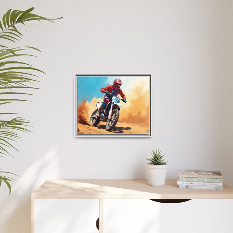 Wall Art  thrilling energy of motocross racing - Image 57