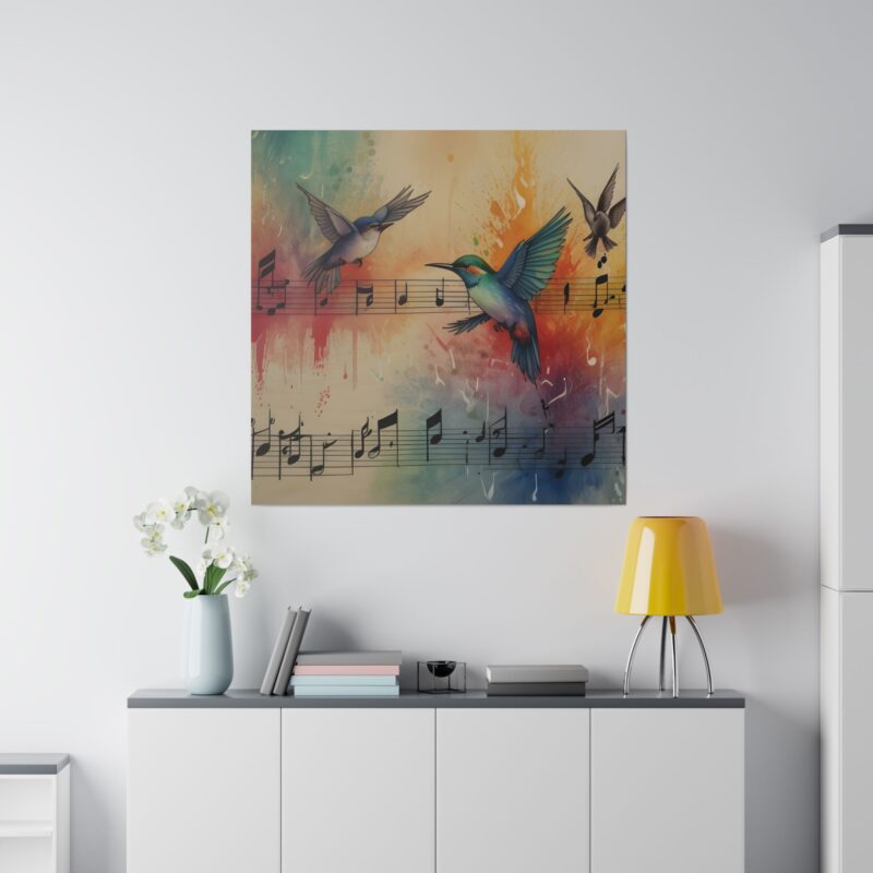 Vibrant Digital Abstract Art with Nature and Bird Elements - Image 102