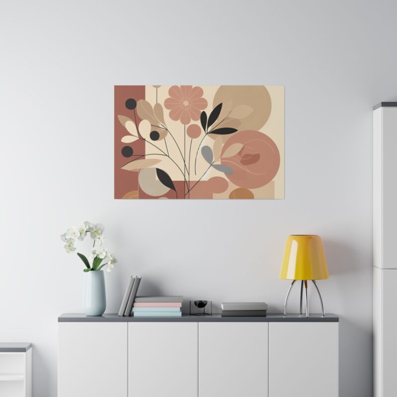 Floral Pop: Canvas Art a Modern Twist on a Classic Theme - Image 32