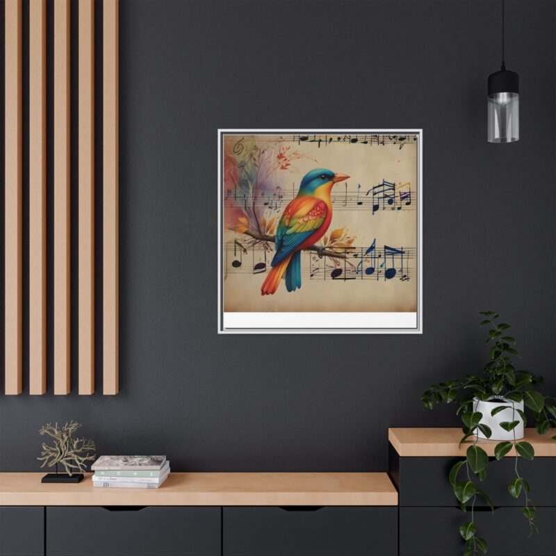 Modern Minimalist Music Art Featuring Birds and Nature - Image 156