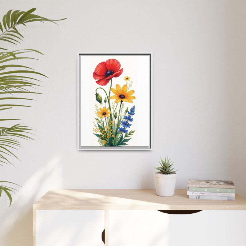 Canvas Print Wildflower Bouquet - Image 65