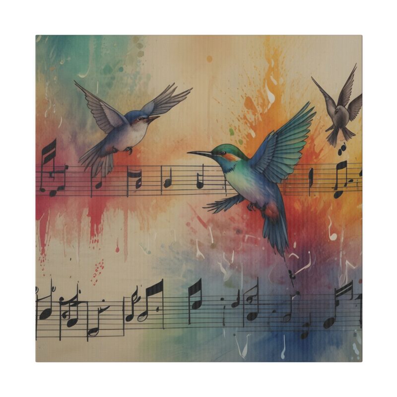 Vibrant Digital Abstract Art with Nature and Bird Elements - Image 89