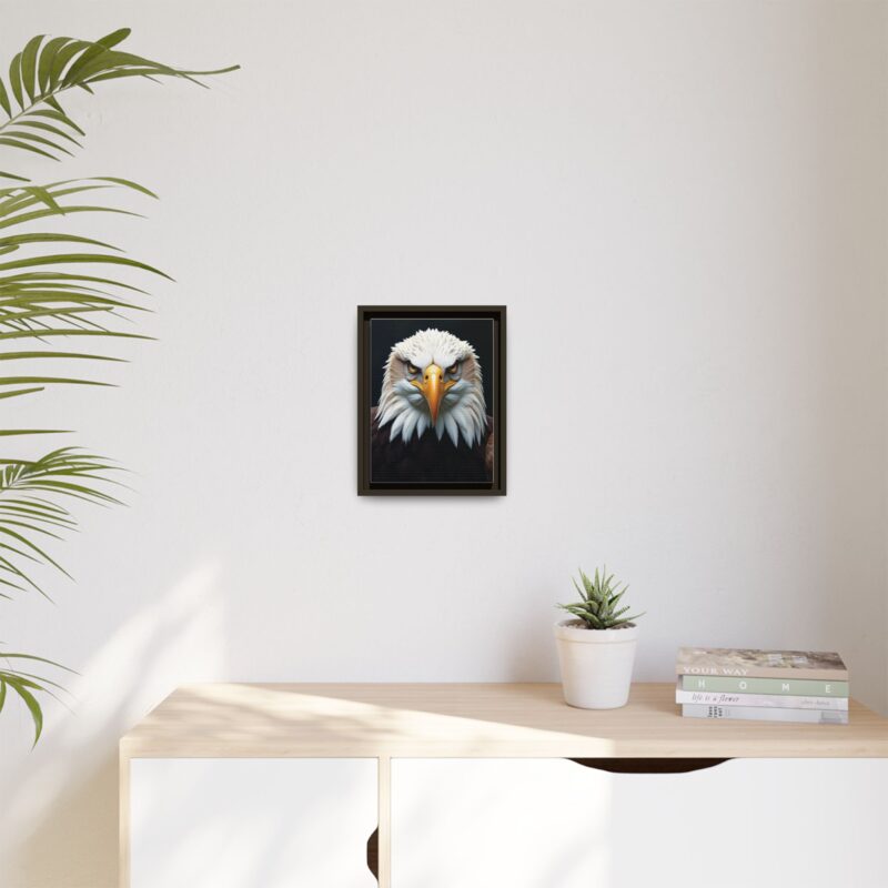 Canvas Art Print on Intense Stare of the Bald Eagle - Image 36