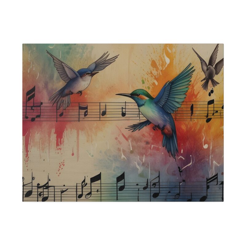 Vibrant Digital Abstract Art with Nature and Bird Elements - Image 10